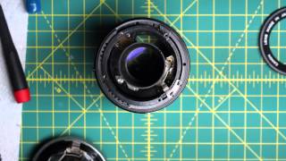 Canon FD SC 135mm f35 Lens Disassembly [upl. by Nevuer]