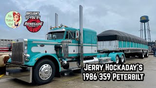 Jerry Hockaday’s 1986 359 Peterbilt Truck Tour [upl. by Mckenna]