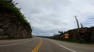 Quebec Driving 035 Quebec To Tadoussac QC [upl. by Alicia]