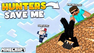 Minecraft Manhunt But Hunters Protect Me [upl. by Fruma]