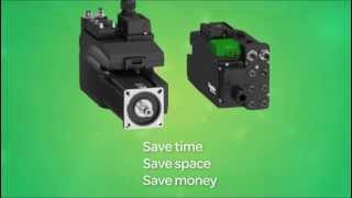 Schneider Lexium 32i integrated servomotor with modular design animation [upl. by Haff569]