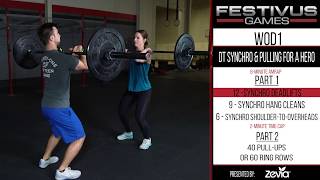 Festivus Games April 2019 Mixed Pairs WOD Standards [upl. by Borrell]