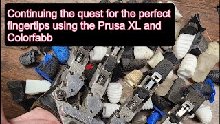 The Quest for Perfect Fingertips 3 Prusa XL and Colorfabb [upl. by Marozas]