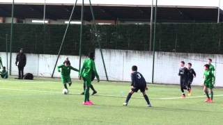 ASSOA – Match de coupe U13 Élite Régional Adrien Moncet 2004 gardien vs Franconville4 6 02 16 [upl. by Junko]