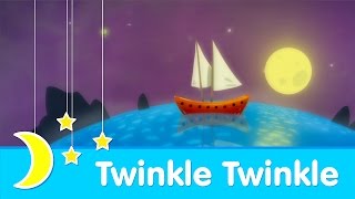 Twinkle Twinkle Little Star  Bedtime Lullaby  Piano Music  Super Simple Songs [upl. by Herries585]