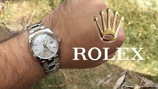 Small Watches are the best  Rolex OP Date 115234 [upl. by Pitarys]