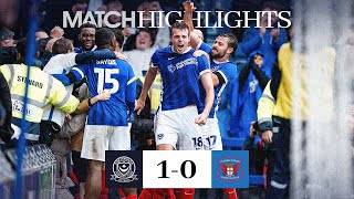 LAST MINUTE WINNER 🤪  Pompey 10 Carlisle United  Highlights [upl. by Erreip295]