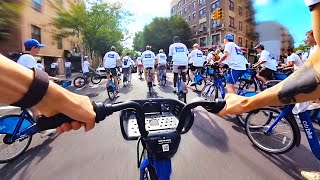 NYC Citi Bike Race 2024  POV CBB DAY [upl. by Hallie]