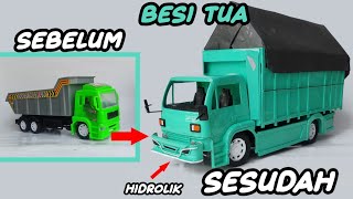 MODIFIKASI TRUK PLASTIK MENJADI TRUK UMPLUNG CAK SLAMET SEMUA ADA [upl. by Allehcim]