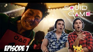 quotVIPsquot  Squid Game Ep 7 Reaction  FIRST TIME WATCHING [upl. by Ahsuatal263]