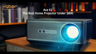 Breaking News Yabers First Flagship Projector Ace K1 Has Launched [upl. by Ylera]