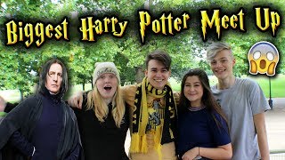 HUGE HARRY POTTER MEET UP INSANE Ft Seamus Gorman WiseHufflepuff amp LaurasAlwaysPottering [upl. by Ateekram]