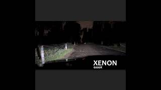 XENON vs LED 6000K WHITE  СРАВНЕНИЕ [upl. by Dillon478]