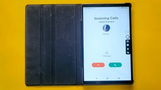 Itel Vista Tab 10 incomingcallAlarm clock ringing with Flip CaseAndroid 14 [upl. by Kurtis]