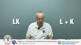 Video 10 DIGRAPHS AND TRIGRAPHS AS END SOUNDS [upl. by Ajat]