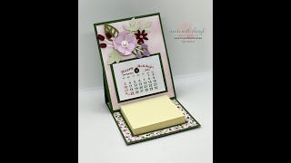 Easel Calendar with Post It Note SD 480p [upl. by Rafael]