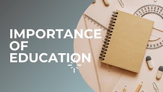 The Importance of Education B Ed and Training Videos for students teachers and student educators [upl. by Harrow]