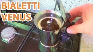 Кофеварка гейзерная ☕️👌 BIALETTI VENUS 160 ml [upl. by Hoag338]