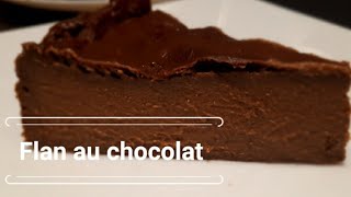 ✅ Flan au chocolat sans pâte [upl. by Rettke]