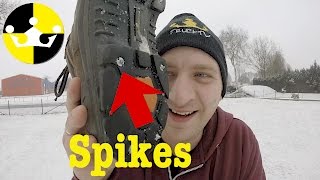 🔴SPIKES FÜR SCHUHE  Glatt Eis kein Problem mehr [upl. by Duff661]