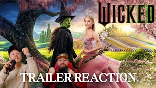 Wicked  Official Trailer 2  REACTION and DISCUSSION [upl. by Marba]