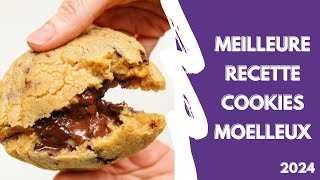 😋 Meilleure Recette Cookies Nutella  Vous nachèterez Plus les Cookies  Recette Facile et Simple [upl. by Vivle378]