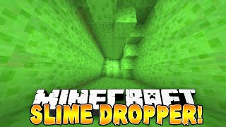 Minecraft  SLIME DROPPER Epic Drops amp Jumps wPreston Vikkstar Woofless Pete amp Lachlan [upl. by Teak843]