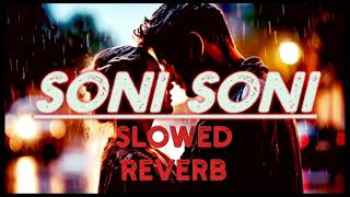 Soni Soni  Slowed Reverb Song  Darshan Raval  New Song  Lofi Music [upl. by Nadiya688]