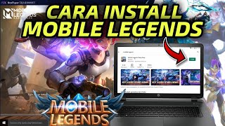 Cara download dan install Aplikasi Mobile Legend di Laptop dan PC [upl. by Ettenil863]