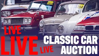 LIVE CLASSIC CAR AUCTION  Saturday 11th June 2022 [upl. by Eilata]