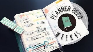 Planner Deco Week 45 Pocket Moleskine Weekly Planner [upl. by Fortna]