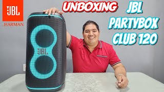 JBL PARTYBOX CLUB 120  UNBOXING Y PRIMERAS IMPRECIONES  JBL🔊🔥🔥 AURACAST [upl. by Aisekal]