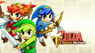 The Legend of Zelda Triforce Heroes Music  Fortress 8 BIT Extended [upl. by Attenreb]