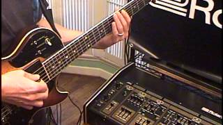 Roland GR500 Bass Section  Floor Rumbling Analog Bass [upl. by Hershell]