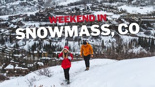 ULTIMATE WINTER GUIDE TO SNOWMASS COLORADO  Adventure Vlog  The Lovers Passport [upl. by Nnahgem612]