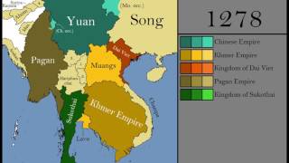 The History of Southeast Asia Every Year [upl. by Euqilegna]