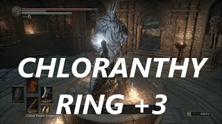 Dark Souls 3  The Ringed City DLC  Chloranthy Ring 3 Location Gwyn Statue [upl. by Vlad]