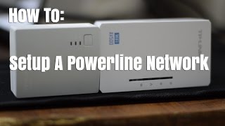 How To Set Up a Powerline Adapter Network  with WiFi Range Extending [upl. by Aicinad]