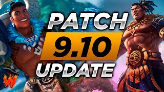 ANALIZANDO LAS PATCH NOTES 910 MAUI Y BEADS OP  Warchi  Smite Patch Notes [upl. by Meggy]