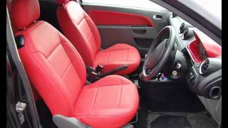 Bespoke leather interior for Ford Fiesta by The Seat Surgeons [upl. by Liek]