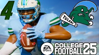 I Played The CRAZIEST Game In The Swamp Tulane CFB 25 Rebuild [upl. by Nylanej112]