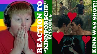 quotKINNPORSCHEquot BL DRAMA REACTION  EP 6  THAILAND [upl. by Aitsirk]