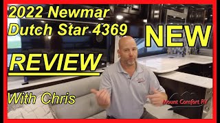 NEW 2022 Newmar Dutch Star 4369 Review  Mount Comfort RV [upl. by Radnaxela]