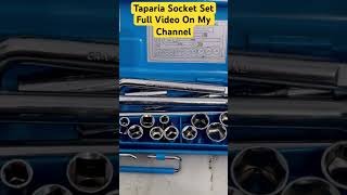 Best Socket Set 🛠️ Taparia Socket Set  socketset taparia wrenchset tools technicaldiyvideo [upl. by Shantee465]