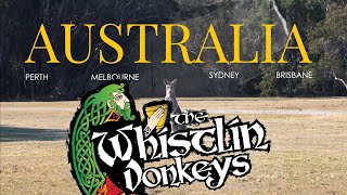 TOSS THE FEATHERS  The Whistlin Donkeys  Australia 2023  Official Music Video [upl. by Atteugram750]