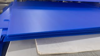 JianXIn Corrugated Plastic Sheet PP Hollow Sheet、Plastic pp sheets [upl. by Ellekim963]