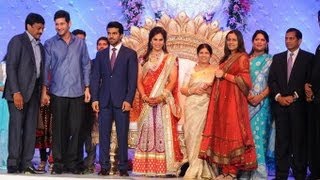 Ram Charan  Upasana  Wedding Reception  05 [upl. by Eseerahs]