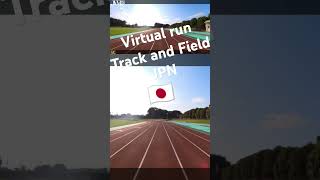 Track and field virtual run virtualwalk virtualrun trackandfield [upl. by Emile]