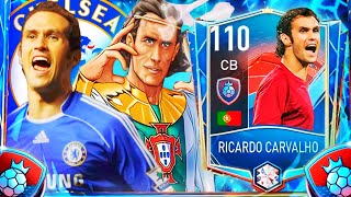 GOOD CB 110 RICARDO CARVALHO FIFA MOBILE 23 HEROES JOURNEY CARD REVIEW GAMEPLAY [upl. by Sugirdor]