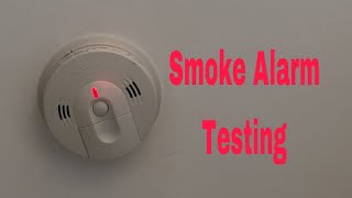 Home Smoke Alarm Testing [upl. by Beauvais]